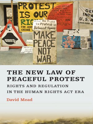 cover image of The New Law of Peaceful Protest